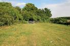 U-turn on the South Downs Way above Hockley Cottages. In front of the gate, - via Daymix