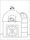Rooster coloring page