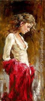 Andrew Atroshenko paintings illustration  Drawings  Women portrait