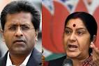 Sushma Swaraj in row over Lalit Modi travel documents , defends.