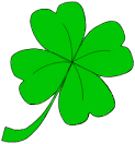 Four Leaf Clover 03 - http://www.wpclipart.com/holiday.