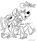 Scooby Doo coloring page
