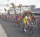 In the yellow jersey is the eventual winner today in Liverpool Geoffroy - via Daymix