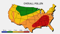 pollen count familiar to many