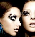 Fake Eyelashes. Peace. Love. Makeup.
