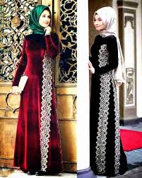 Model Baju Muslim Terbaru 2016 - Batik Pesta Modis