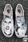 Awesome Custom Shoes Designs Created By Graphic Designers - born_this_way_shoes_by_bbeeshoes-d40lxoi