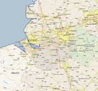 Cheshire Map - England County Maps: UK