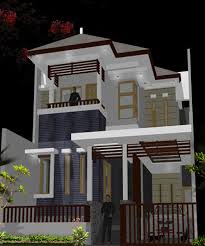 Desain rumah Minimalis 2 lantai