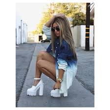 Jeffrey Campbell Shoe Scully Platform in All White - Karmaloop.com