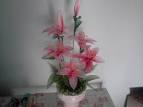 <b>Hoa</b> ly <b>bằng vải voan</b> | Cây giả - <b>Hoa</b> giả nghệ thuật