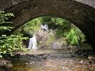 Eas Chia-Aig Waterfalls and road bridge - via Daymix
