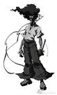 Exclusive iAfro Samuraii Character Bio  Afro Samurai   TV