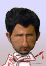 Cartoon: muhammet bakir (medium) by muharrem akten tagged cartoon,portre, ... - muhammet_bakir_1527895