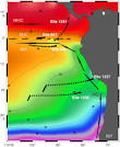 Figure F7. Plate tectonic backtrack of Leg 202 and Leg 138 drill ...