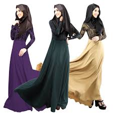 Aliexpress.com : Buy XL Abaya Fashion Style Lace Top Dresses ...
