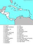 Central America coloring page