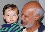 Miles and Papa wanted to wish