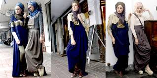 Fashion: Bold & Modern Messy Look, Koleksi Busana Muslim Rumod By ...