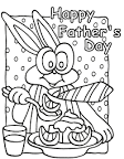 Fathers Day Coloring Pages For Kids Really Nice When Blend In ...