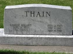 George William Thain (1903 - 1971) - Find A Grave Memorial - 41688256_125237507694