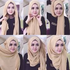 Tutorial Hijab Modern Modis Untuk Wajah Lonjong