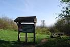 Hanging Bank Information Board. Stubbs Wood is located on the Greensand - via Daymix