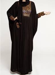 Latest Black Burqa & Saudi Abaya 2015 - Hello 2 Styles
