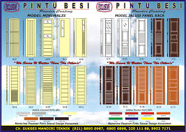 SUKSES MANDIRI TEKNIK: HARGA PINTU BESI PLAT RUMAH MINIMALIS