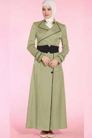 Balqis Muslim Trench Gamis ZC-M00021 Rp 300.000 - Baju Big Size Online