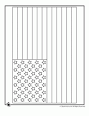 Flag Day coloring page