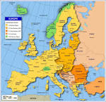 Map of Europe   Member States of the European Union   Nations