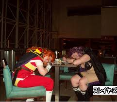 Lina and Naga drunk by ~a-soul-of-black on deviantART - lina_and_naga_drunk_by_a_soul_of_black-d4aln5z