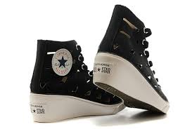 Gladiator Shoes Converse All Star Wedge Heels Womens Canvas ...