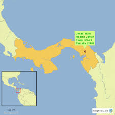 Jonas Wald von skaya79 - Landkarte für Panama - jonas-wald-1169273