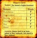 A Report Card on Women's Rights