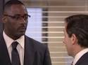 Idris Elba as Charles Minor on The Office. Michael's new boss clashes with ... - idris-elba-as-charles-minor