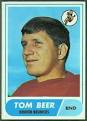 Claude Gibson | Nearmint's Vintage Football Card Blog - 42_Tom_Beer_football_card