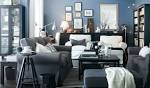 Adorable IKEA Living Room Design Ideas: Awesome Sky Blue IKEA ...