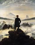 The Wanderer by Caspar David Friedrich - ArtinthePicture.