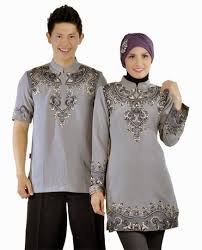 10 Contoh Model Baju Muslim Couple Terbaru Terpopuler 2015