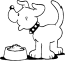 Dog coloring page