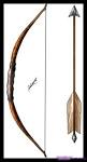 How to Draw a Bow and Arrow, Step by Step, Projectile, Weapons ...