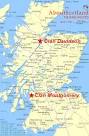 Scottish clan map