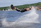SK4581 : Cable Waterskiing, Rother Valley Country Park - via Daymix