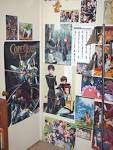 The anime art gallery that is my room | Mei Ri anime Meng 