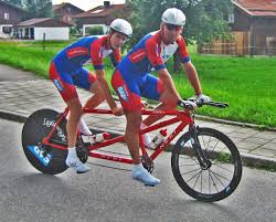 Mit dabei wieder das Tandem des sehbehinderten Ralf Arnold vom RRC Endspurt Mannheim und seinem Piloten Alexander Obert (RV Kirrlach). - IMG_5180