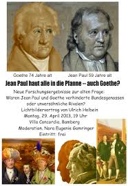 Jean Paul haut alle in die Pfanne – auch Goethe? | Bamberger ...