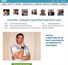 Profile picture of convicted CHILD MURDERER posted on same site he