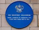 (Geoffrey Wilkinson, Nobel Prize Winner, 4 Wellington Road, Todmorden) - via Daymix